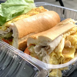 88. Turkey, Egg & Cheese Sandwich