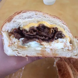 52. Caramelized Steak & Cheese Sandwich