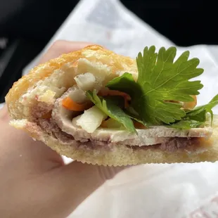 14. Pork Roll and Pate Sandwich