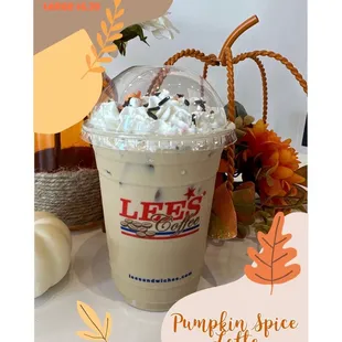 Pumpkin latte