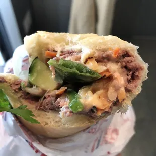 #16 bánh mì pâté: very pâtéy, almost fishy.