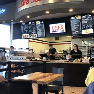 interior, sushi and sashimi