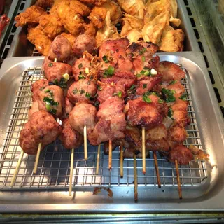 Grilled Pork Meatball Skewers - 1 skewer