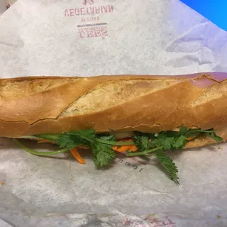 12. Asian Vegetarian Banh Mi