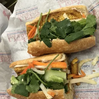32. Lemon Grass Tofu Banh Mi
