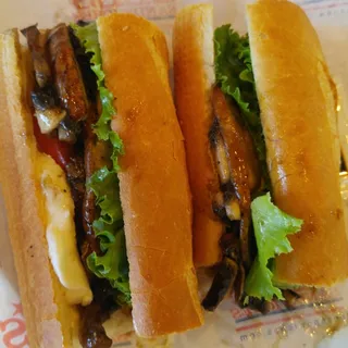 71. Portobello Mushroom, and Mozzarella Sandwich