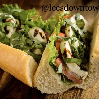 72. Fresh Mozzarella, Tomato, and Basil Sandwich