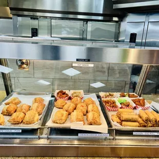 Hot food items to go!