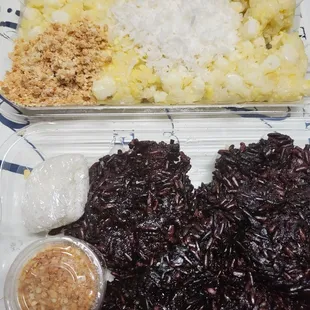 How much calories to run /walk to burn off these yummy sticky rice