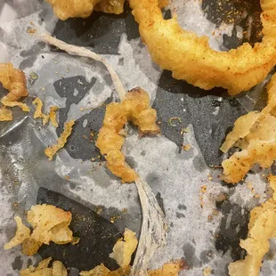fried onion rings