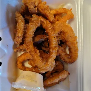Calamari Cajun Season.