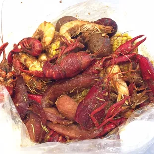 The Handful in homemade juicy with baby spice ($34), delicious!!