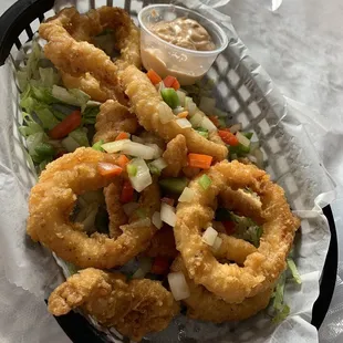 Cajun Calamari sooo good!