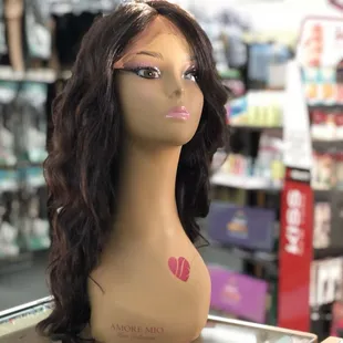 22&quot; Human Hair Lace Wigs