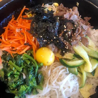 46. Pork Bulgogi and Hotstone Bibimbab Combo