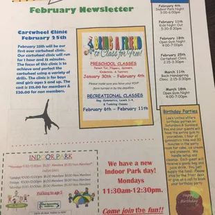 February 2017 happenings