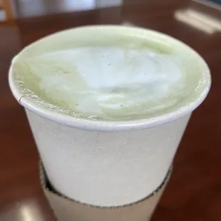 Watermelon mint matcha