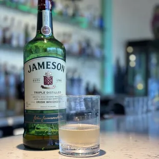 Green tea shot! #IrishWhiskey