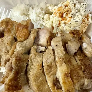 Mochiko Chicken-Thought it was going to be deep fried