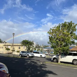 Rainbow at the Y..... lucky we live Hawaii