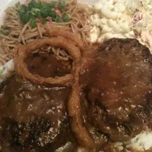 Hamburger steak!! :)