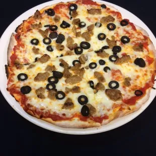 pizza, food