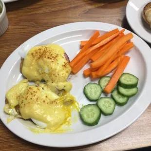 Potato Pancake Benedict Breakfast