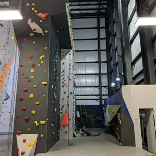 Kids area and auto belays