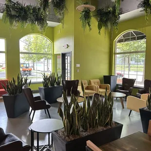 Interior installation for new cafe opening in Columbus