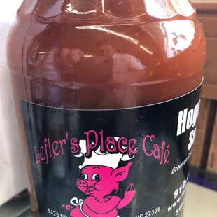 Housemade hog sauce