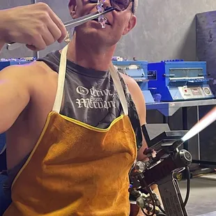 Inspection of a job well done (at least it FELT that way).