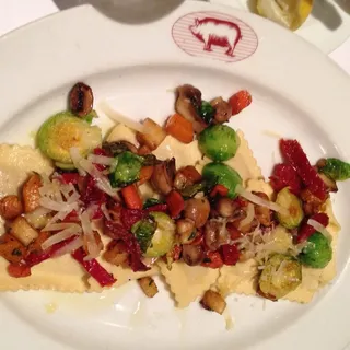 BUTTERNUT SQUASH RAVIOLI