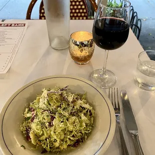 Shaved Brussel Sprout Salad