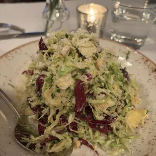 Shaved Brussel Sprout Salad