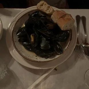 Small mussels