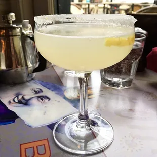 My Lemon Drop made with Tito's "Handmade" vodka