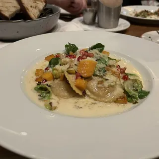 BUTTERNUT SQUASH RAVIOLI