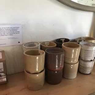 Supporting local craftspeople.