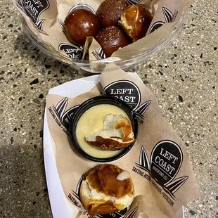My first time ever to have pretzel bread. They are awesome and definitely going to ores again. Really fresh and delicious.