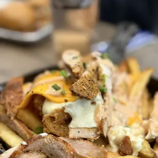 Loaded chicken fries