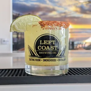 Spicy pineapple margarita