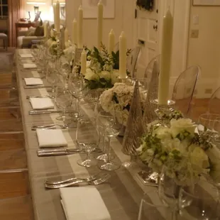Winter dinner party