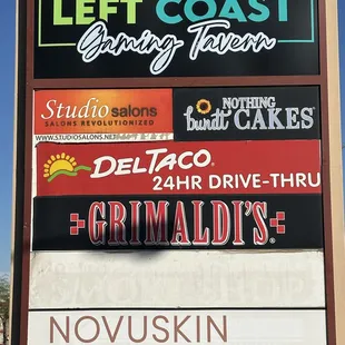 New monument signage