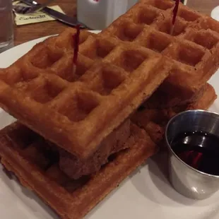 Chicken and Waffle Slider