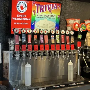 All your favorites on tap!