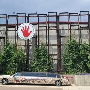 The lefthand parking lot. All I can think of is Austin Powers trying to turn around the cart.