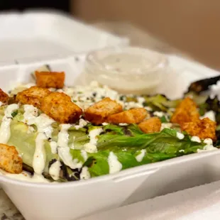 Grilled Caesar Salad