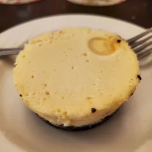 Espresso mini cheesecake. Perfect little treat.