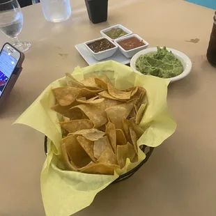 Chips and Salsa Trio