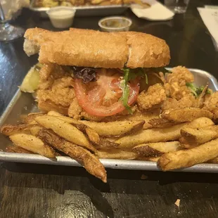Shrimp po boy